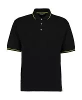 Men`s Classic Fit St. Mellion Polo Black/Lime