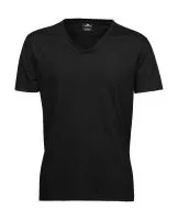 Men`s Fashion V-Neck Sof Tee Black