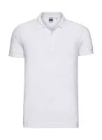 Men`s Fitted Stretch Polo Fehér