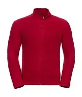 Men`s Full Zip Microfleece Classic Red