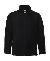 Men`s Full Zip Outdoor Fleece Black