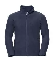 Men`s Full Zip Outdoor Fleece French Navy