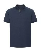 Men`s HD Raglan Polo Bright Navy Marl