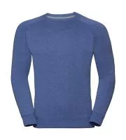 Men`s HD Raglan Sweat Blue Marl