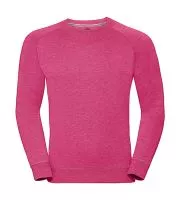 Men`s HD Raglan Sweat Pink Marl