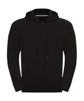 Men`s HD Zipped Hood Sweat Black