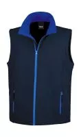 Men`s Printable Softshell Bodywarmer Navy/Royal