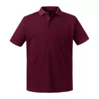 Men`s Pure Organic Polo Burgundy