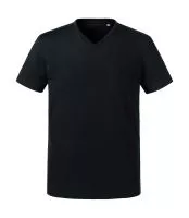 Men`s Pure Organic V-Neck Tee Black