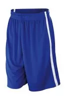 Men`s Quick Dry Basketball Shorts Royal/White