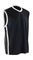 Men`s Quick Dry Basketball Top Black/White