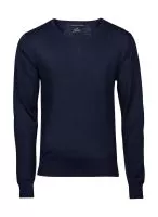 Men`s V-Neck Sweater Navy