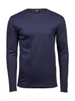 Mens LS Interlock T-Shirt Navy