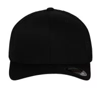 Mesh Cotton Twill Trucker Cap Black