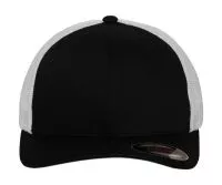 Mesh Trucker 2-Tone Cap Black/White