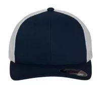 Mesh Trucker 2-Tone Cap Navy/White