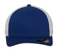 Mesh Trucker 2-Tone Cap Royal/White