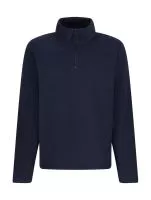 Micro Zip Neck Fleece Dark Navy