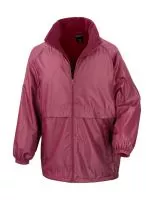 Microfleece Lined Jacket Burgundy