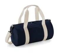 Mini Barrel Bag French Navy/Off White