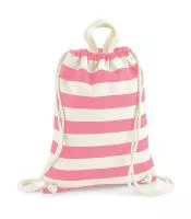 Nautical Gymsac Natural/Pink