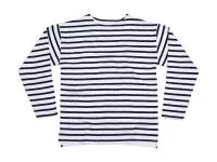 One Breton Top White/Navy