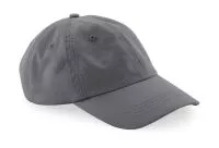 Organic Cotton 6 Panel Dad Cap Graphite Grey