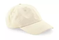 Organic Cotton 6 Panel Dad Cap Natural