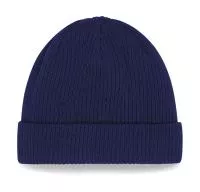 Organic Cotton Beanie Oxford Navy