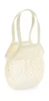 Organic Cotton Mesh Grocery Bag Natural