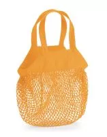 Organic Cotton Mini Mesh Grocery Bag Amber