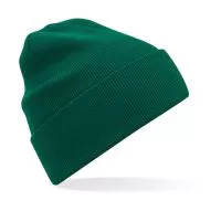 Organic Cotton Original Cuffed Beanie Bottle Green