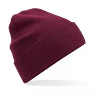 Organic Cotton Original Cuffed Beanie Burgundy