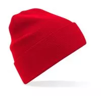 Organic Cotton Original Cuffed Beanie Classic Red