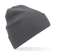 Organic Cotton Original Cuffed Beanie Graphite Grey