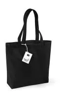 Organic Cotton Shopper Black