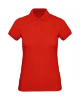 Organic Inspire Polo /women_° Fire Red