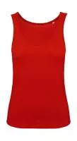 Organic Inspire Tank T /women_° Fire Red