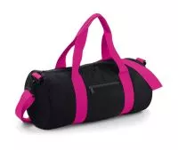 Original Barrel Bag Black/Fuchsia