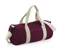 Original Barrel Bag Burgundy/Off White