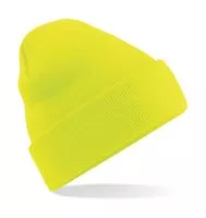 Original Cuffed Beanie Fluorescent Yellow