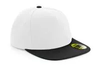 Original Flat Peak Snapback White/Black