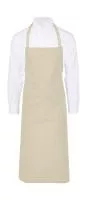 Paris Bib Apron Natural