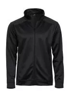 Performance Zip Sweat Black