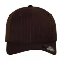 Pinstripe Cap Brown/White