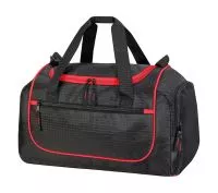 Piraeus Sports Holdall Black/Red