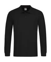 Polo Long Sleeve Black Opal