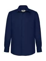 Poplin Shirt Long Sleeve Navy