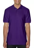 Premium Cotton Double Piqué Polo Lila