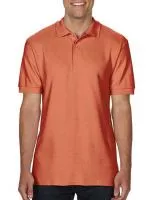 Premium Cotton Double Piqué Polo Terracotta